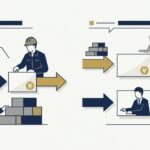 2本の流れ図を表すイメージ