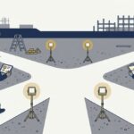 分かれ道が2方向に伸び、どちらの道にも同じ大きさの明かりが灯っているを表すイメージ