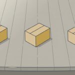 机の上に同じ大きさの無地の箱が3つ、左右に間を空けて並んでいる。同じ条件で会社を見比べることを表したアイキャッチ